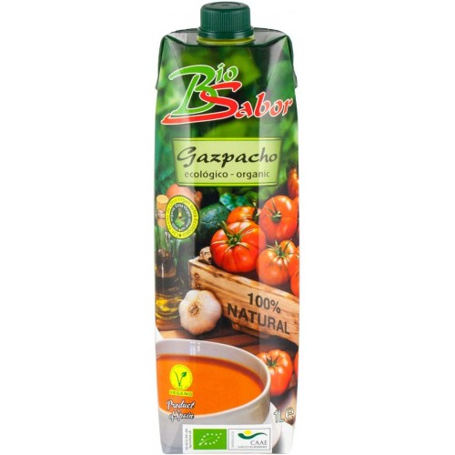Bio Sabor - Gazpacho with Extra Virgin Olive Oil - 1L